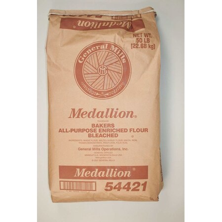 Gold Medal Gold Medal Medallion Bakers All Purpose Enriched Bleached Flour 50lbs 16000-54421